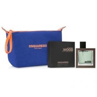 DSQUARED2 HE WOOD ROCKY MOUNTAIN WOOD SET (edt 50ml+косметичка)