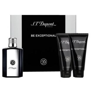 DUPONT BE EXCEPTIONAL SET (edt 100ml+a/sh balm 100ml+sh/gel 100ml)