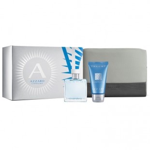 AZZARO CHROME set (edt 30ml+sh/gel 50ml+pouch)