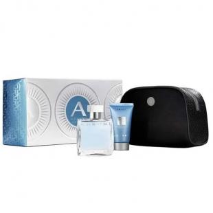 AZZARO CHROME set (edt 100ml+sh/gel 50ml+pouch)