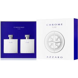 AZZARO CHROME PURE SET (edt 100ml+a/sh 100ml)