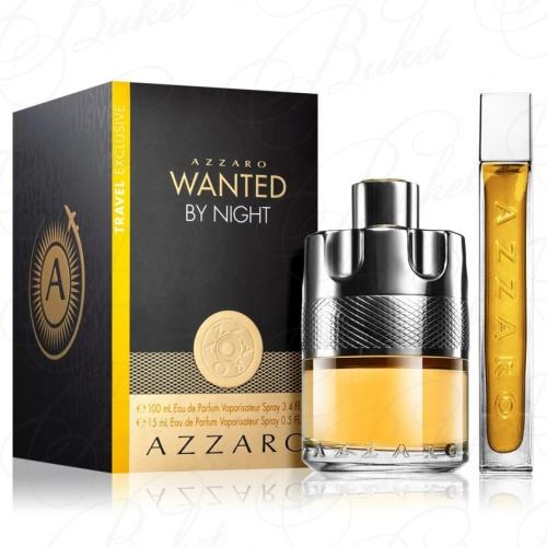 Набор AZZARO WANTED BY NIGHT set (edt 50ml+deo-stick 75gr)