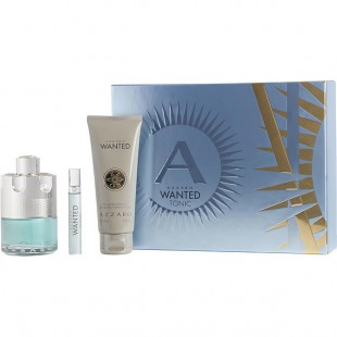 AZZARO WANTED TONIC set (edt 100ml+edt 6ml+sh/gel 100ml)