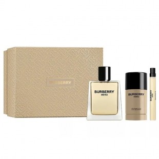 BURBERRY HERO SET (edt 100ml+edt 10ml+deo-stick 75ml)