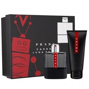 Prada LUNA ROSSA CARBON SET (edt 100ml+sh/gel 100ml)