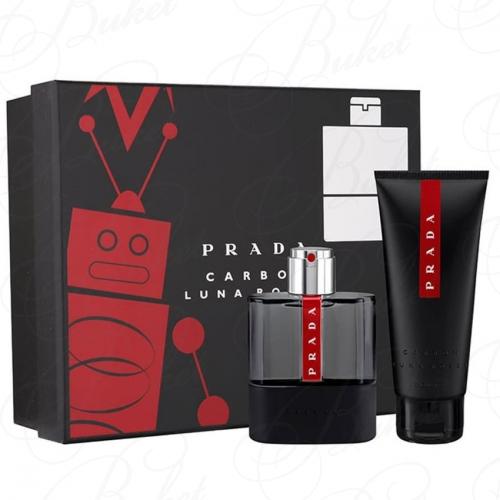 Набор Prada LUNA ROSSA CARBON SET (edt 100ml+sh/gel 100ml)