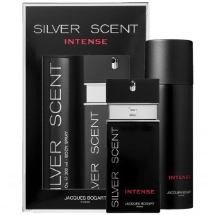 JACQUES BOGART SILVER SCENT INTENSE SET (edt 100ml+b/spay 200ml)