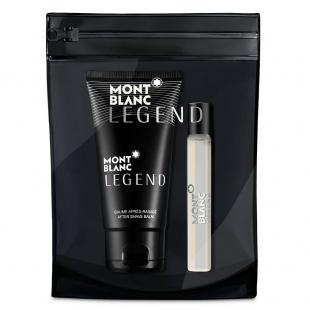 MONT BLANC LEGEND SET (edt 7.5ml+a/sh balm 50ml)