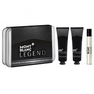 MONT BLANC LEGEND SET (edt 7.5ml+sh/gel 30ml+a/sh balm 30ml)