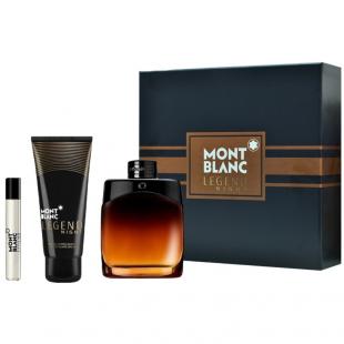 MONT BLANC LEGEND NIGHT SET (edp 100ml+edp 7.5ml+a/sh balm 100ml)