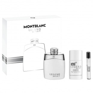 MONT BLANC LEGEND SPIRIT SET (edt 100ml+edt 7.5ml+deo-stick 75ml)