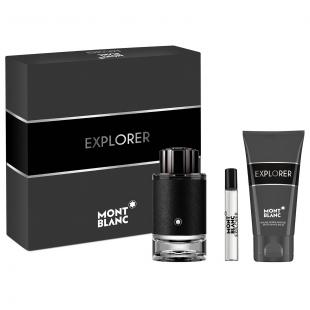 MONT BLANC EXPLORER SET (edp 100ml+edp 7.5ml+a/sh balm 100ml)