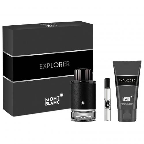 Набор MONT BLANC EXPLORER SET (edp 100ml+edp 7.5ml+a/sh balm 100ml)