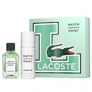 LACOSTE MATCH POINT SET (edt 100ml+deo 150ml)