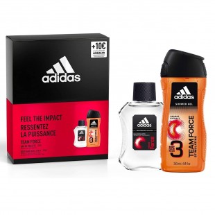 ADIDAS TEAM FORCE SET (edt 100ml+sh/gel 250ml)