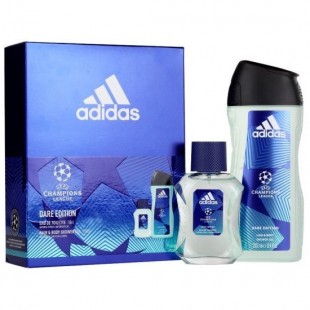 ADIDAS UEFA CHAMPIONS LEAGUE DARE EDITION SET (edt 100ml+sh/gel 250ml)