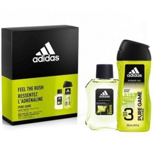 ADIDAS PURE GAME SET (edt 100ml+sh/gel 250ml)