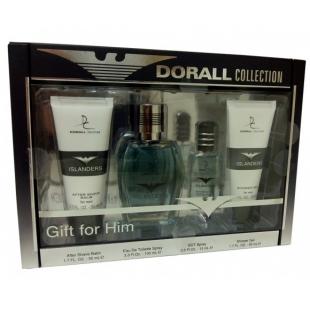 Dorall Collection ISLANDERS SET (edt 100ml+edt 15ml+a/sh balm 50ml+sh/gel 50ml)