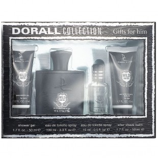 Dorall Collection WILD HUNTER SET (edt 100ml+edt 15ml+a/sh balm 50ml+sh/gel 50ml)