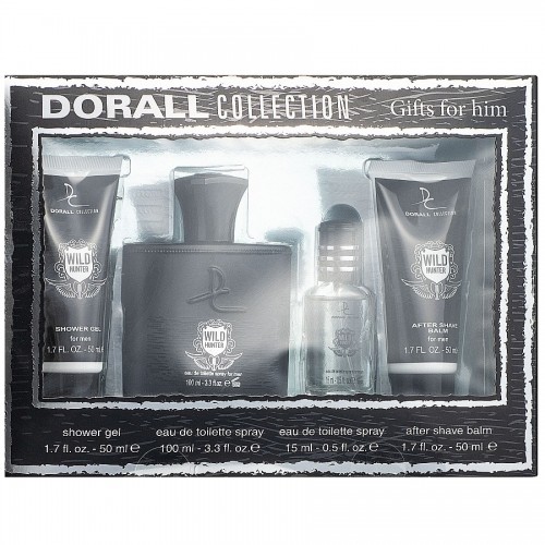 Набор Dorall Collection WILD HUNTER SET (edt 100ml+edt 15ml+a/sh balm 50ml+sh/gel 50ml)