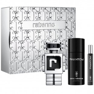 PACO RABANNE PHANTOM SET (edt 100ml+edt 10ml+deo 150ml)