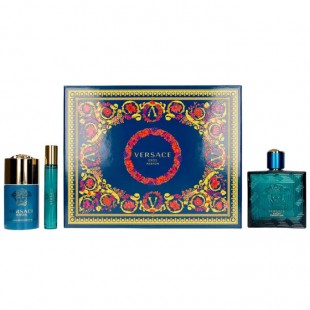 VERSACE EROS Parfum SET (edp 100ml+edp 10ml+deo-stick 75ml)