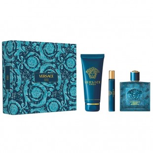 VERSACE EROS Parfum SET (edp 100ml+edp 10ml+sh/gel 150ml)