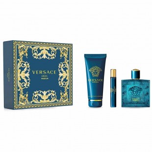 VERSACE EROS Parfum SET (edp 100ml+edp 10ml+sh/gel 150ml)