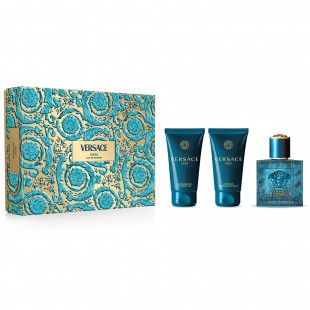 VERSACE EROS Parfum SET (edp 50ml+sh/gel 50ml+a/sh balm 50ml)