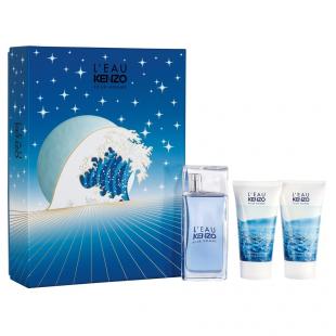 KENZO L`EAU KENZO POUR HOMME SET (edt 50ml+sh/gel 2*50ml) 