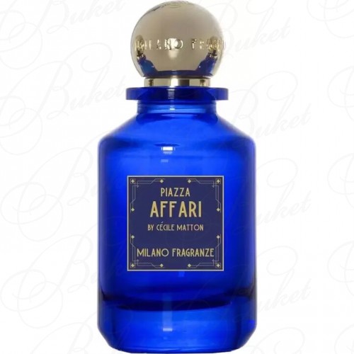 Тестер Milano Fragranze PIAZZA AFFARI 100ml edp TESTER