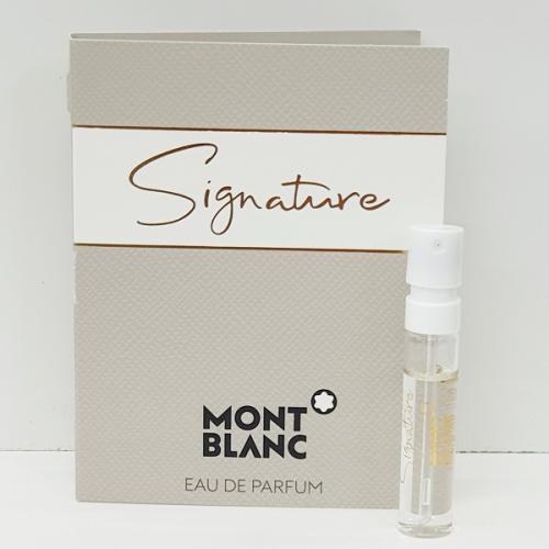 Пробники Mont Blanc SIGNATURE 2ml edp