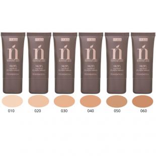 Тональный крем PUPA MAKE UP NATURAL SIDE FOUNDATION №010 Porcelain/Фарфоровый