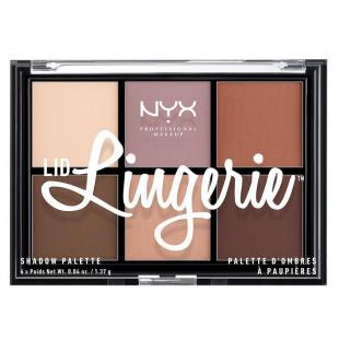 Палетка теней для век NYX LID LINGERIE SHADOW PALETTE