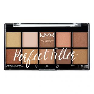 Палетка теней для век NYX PERFECT FILTER SHADOW PALETTE №PFSP 01 Golden Hour