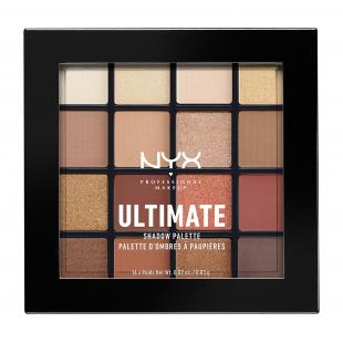 Палетка теней для век NYX ULTIMATE SHADOW PALETTE №USP03 Warm Neutrals