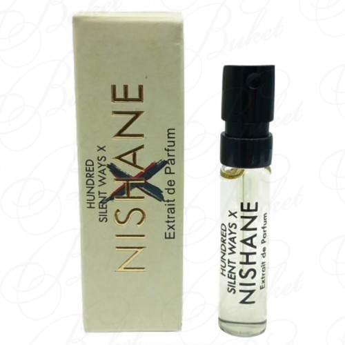 Пробники Nishane HUNDRED SILENT WAYS X extrait de parfum 2ml