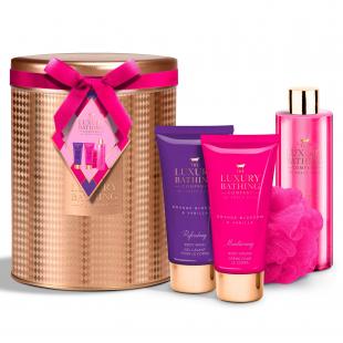 Набор подарочный Spa Wonders (гель для душа 150ml+крем для тела 150ml+пена для ванны 250ml+мочалка) с ароматом цветов апельсинового дерева и ванили