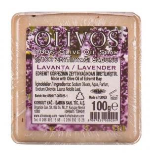 Мыло для лица, тела и волос Olivos Lavender 100g