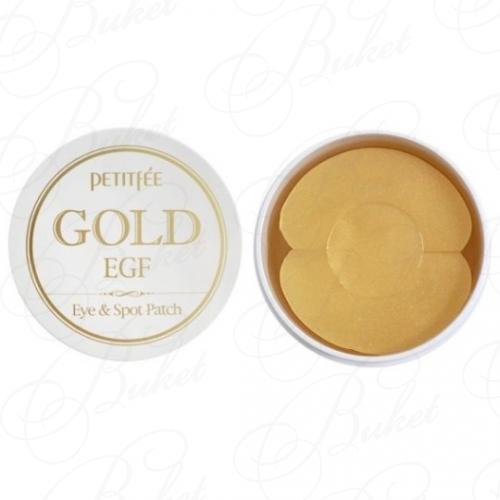 Патчи для области вокруг глаз PETITFEE GOLD & EGF EYE & SPOT PATCH 60шт