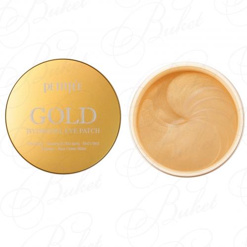 Патчи для области вокруг глаз PETITFEE GOLD EYE PATCH 60шт