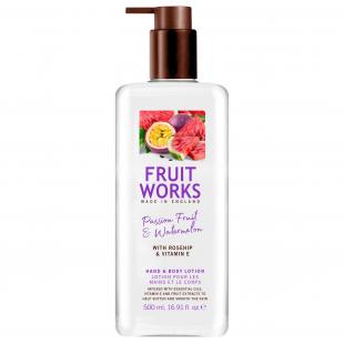 Лосьон для тела и рук Fruit Works Hand & Body Lotion Passion Fruit & Watermelon 500ml