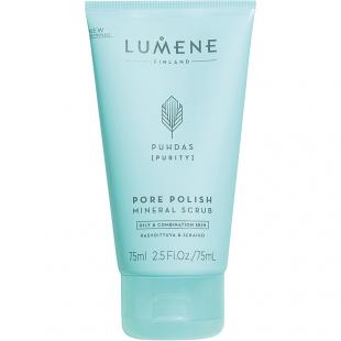 Скраб для лица LUMENE SKIN CARE PUHDAS PORE POLISH MINERAL SCRUB 75ml