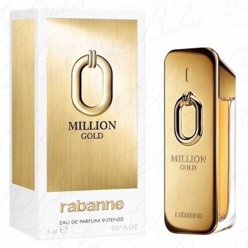 Миниатюры Paco Rabanne MILLION GOLD 5ml edp