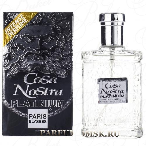 Туалетная вода Paris Elysees COSA NOSTRA PLATINUM 100ml edt