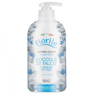 Жидкое мыло для тела и рук Parisienne FIORILE LIQUID SOAP Cuddles of Talc 500ml
