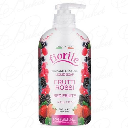 Жидкое мыло для тела и рук Parisienne FIORILE LIQUID SOAP Red Fruits 500ml