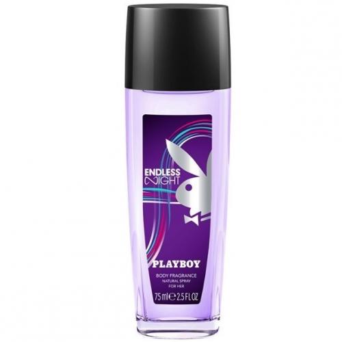 Спрей для тела парфюмированный Playboy ENDLESS NIGHT FOR HER deo 75ml