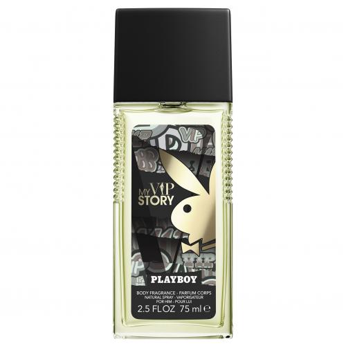 Спрей для тела парфюмированный Playboy MY VIP STORY deo 75ml