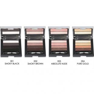 Тени для век PUPA MAKE UP VAMP! PALETTE №01 Smoky Black/Дымчатый черный TESTER (прозрачная пластиковая упаковка)
